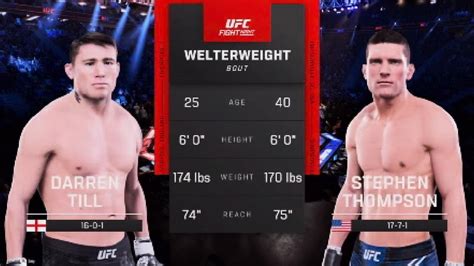 darren till vs stephen thompson.